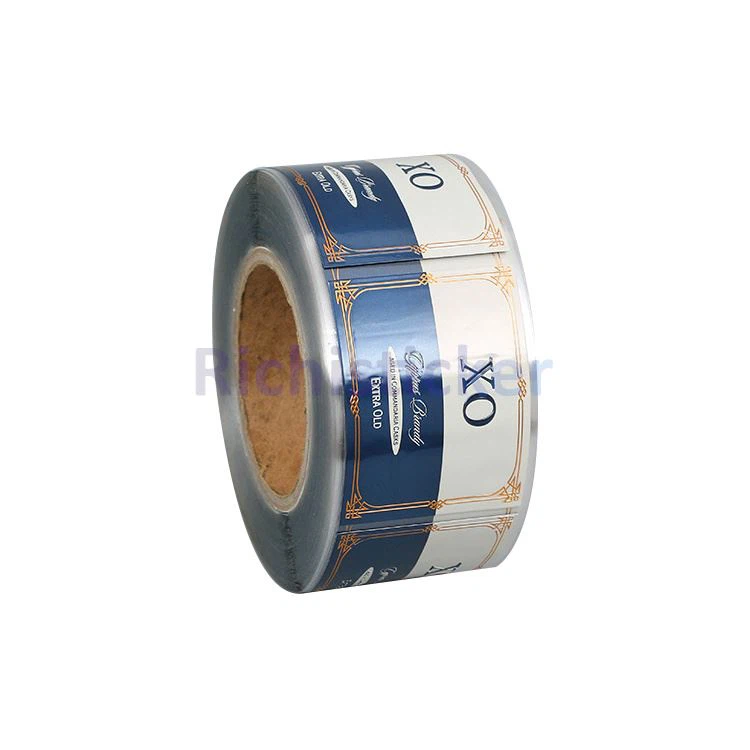 Enprime etikèt metalik diven