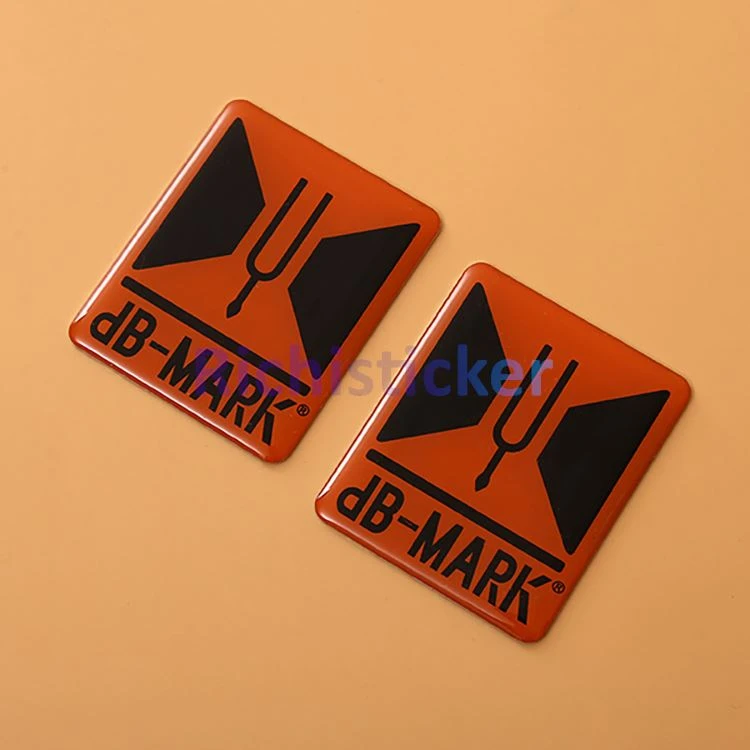 Kare konpanse enprime epokaj epoksidik stickers
