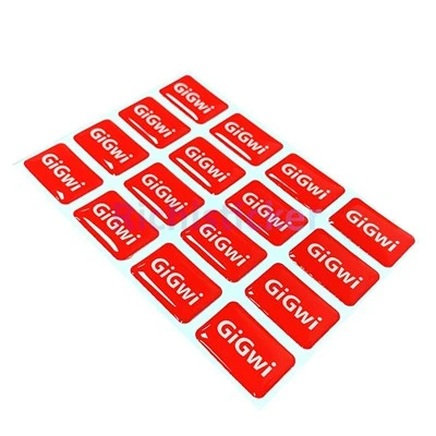 Klè avek stickers son résine epoksidik Crytal